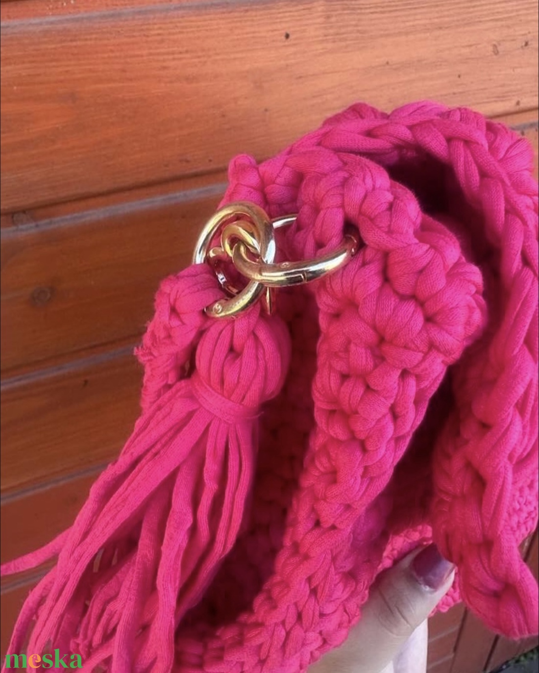 Romantic Bag � kézzel horgolt táska romantikus stílusban - táska & tok - kézitáska & válltáska - kézitáska - Meska.hu