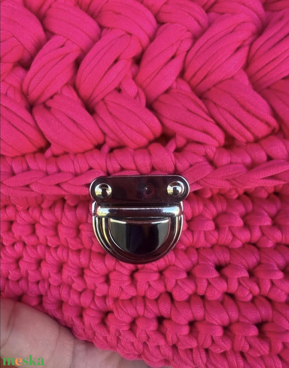 Romantic Bag � kézzel horgolt táska romantikus stílusban - táska & tok - kézitáska & válltáska - kézitáska - Meska.hu