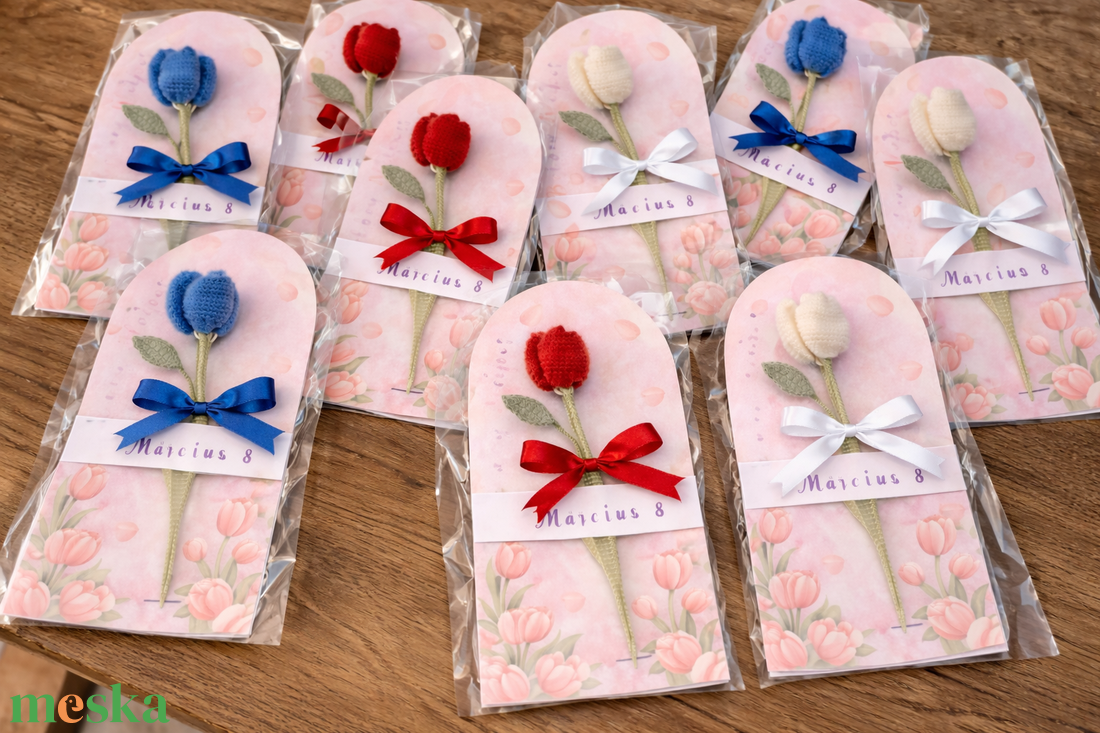 Örök Tulipán - otthon & életmód - dekoráció - asztal és polc dekoráció - asztaldísz - Meska.hu