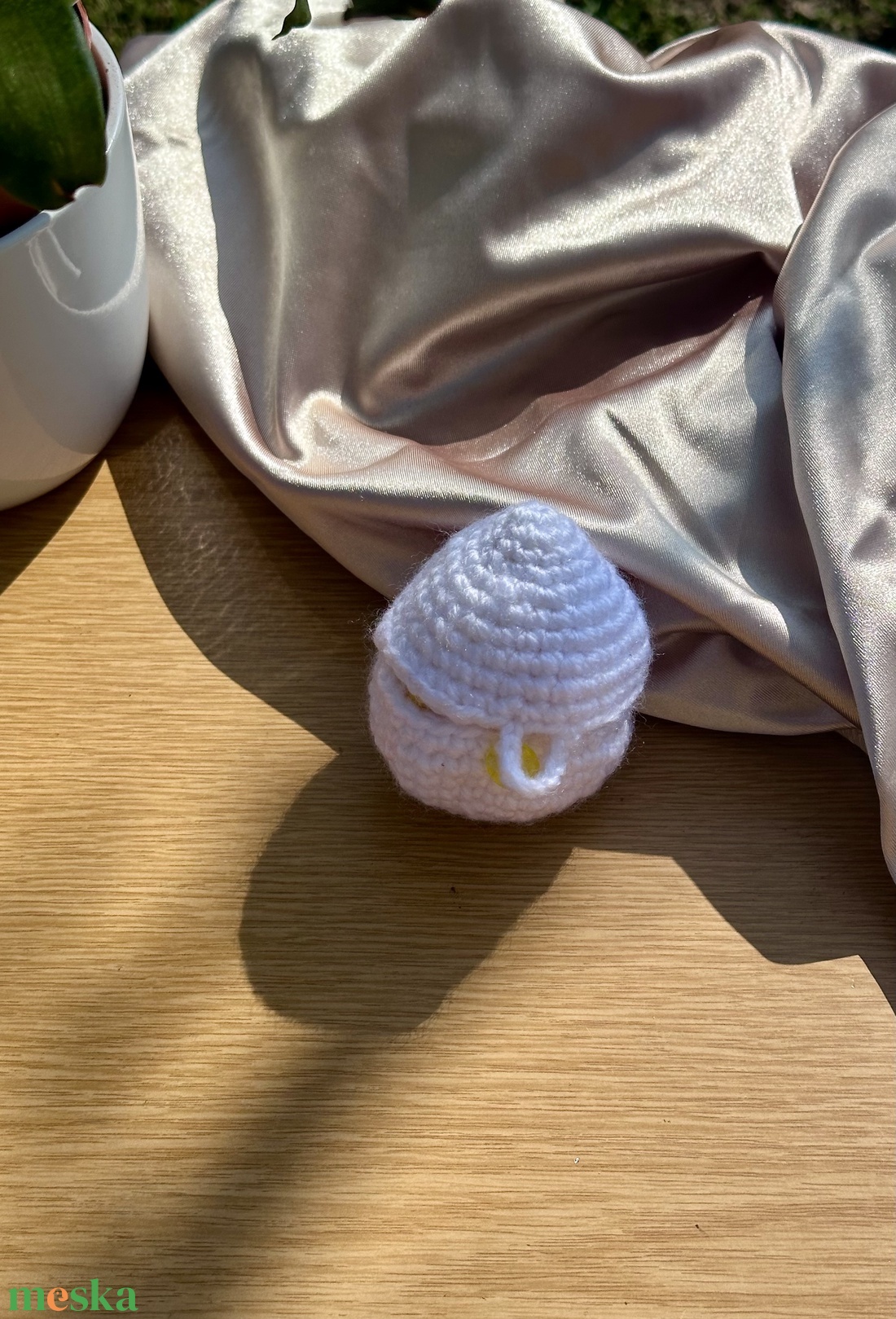 Horgolt húsvéti csibe tojásban � kézműves húsvéti dekoráció - játék & sport - plüssállat & játékfigura - más figura - Meska.hu