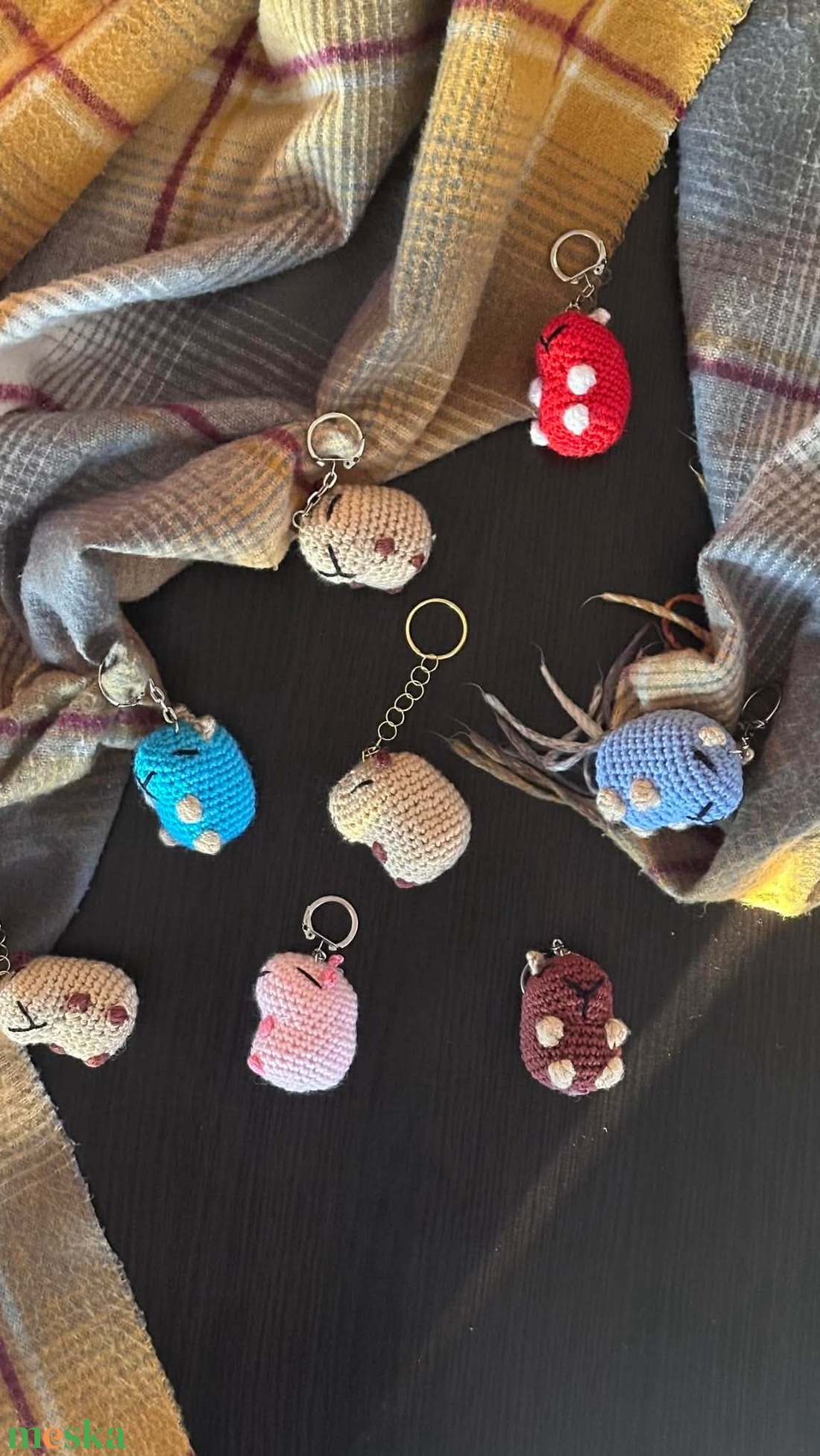 CapyBara kulcstartó/táskadísz - táska & tok - kulcstartó & táskadísz - kulcstartó - Meska.hu