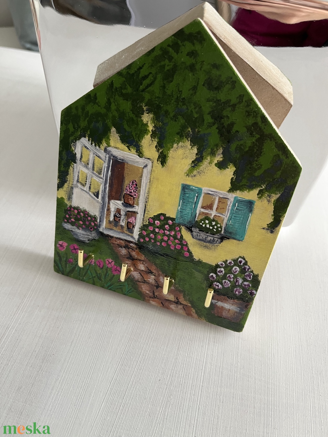 Fali kulcstartó 1. - otthon & életmód - dekoráció - fali és függő dekoráció - fali kulcstartó - Meska.hu