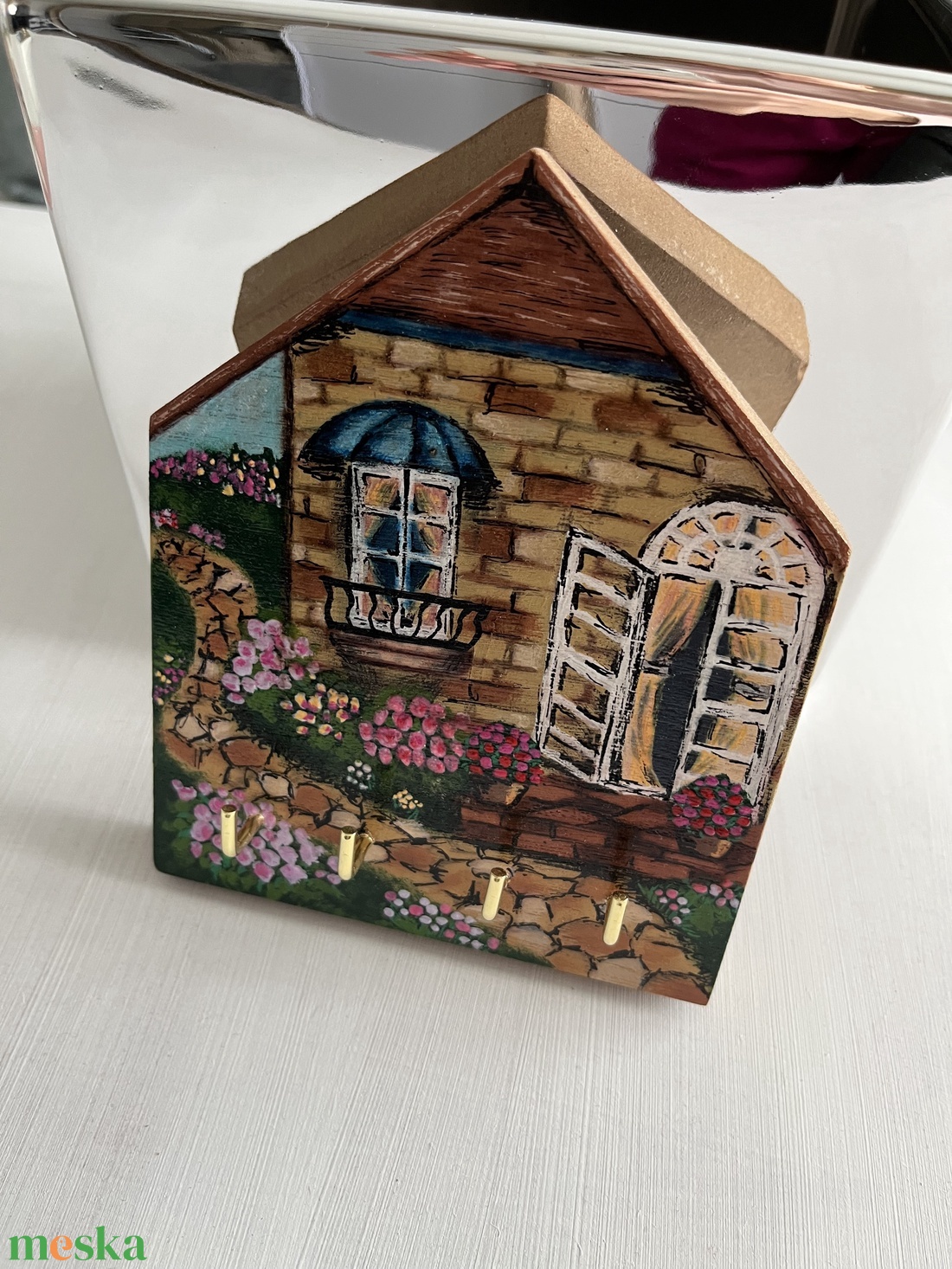 Fali kulcstartó 3. - otthon & életmód - dekoráció - fali és függő dekoráció - fali kulcstartó - Meska.hu