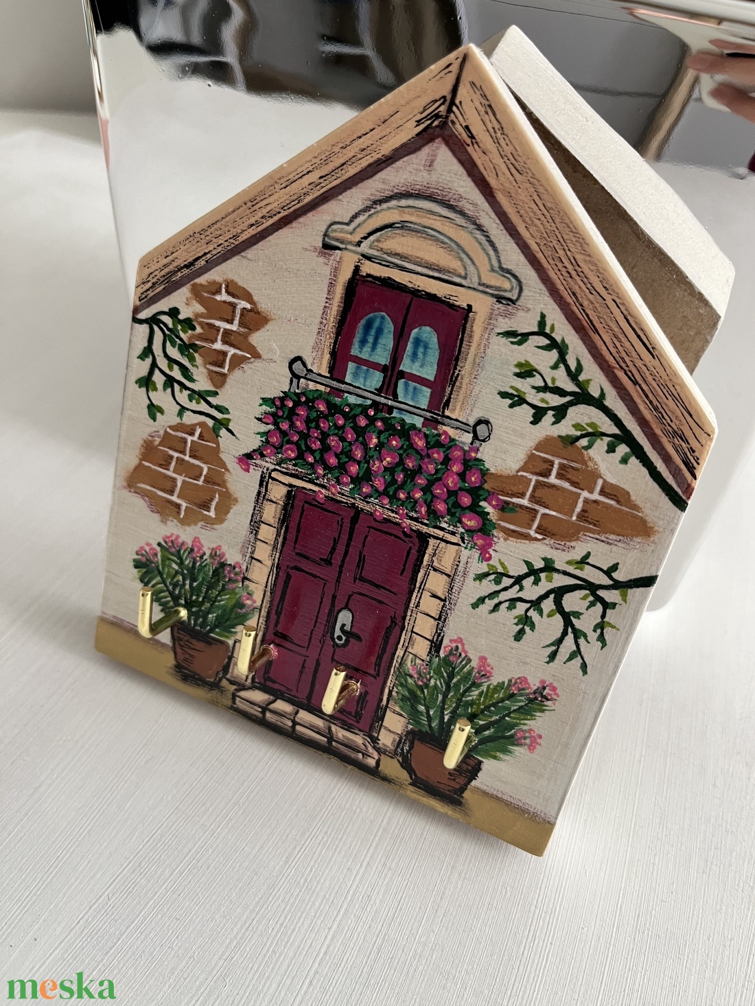 Fali kulcstartó 4. - otthon & életmód - dekoráció - fali és függő dekoráció - fali kulcstartó - Meska.hu