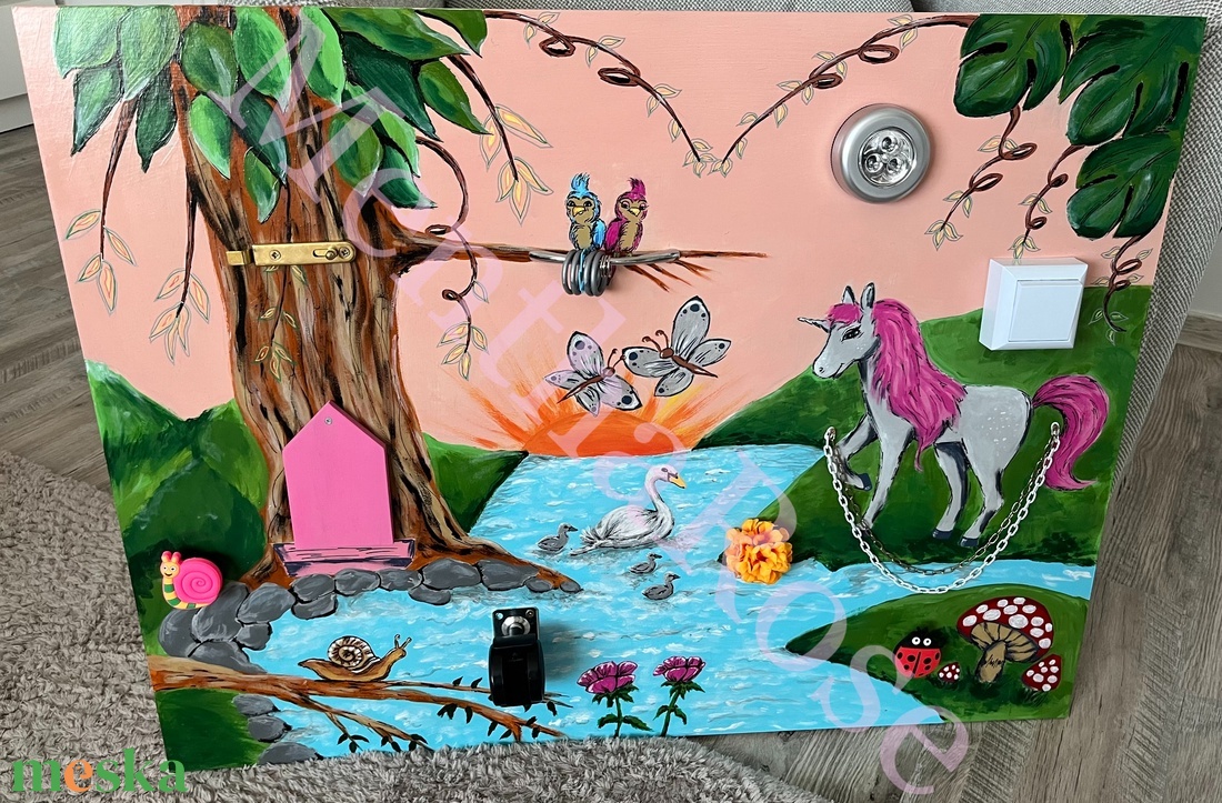 Matatófal - baba - mama - baba játékok - matatófal - Meska.hu