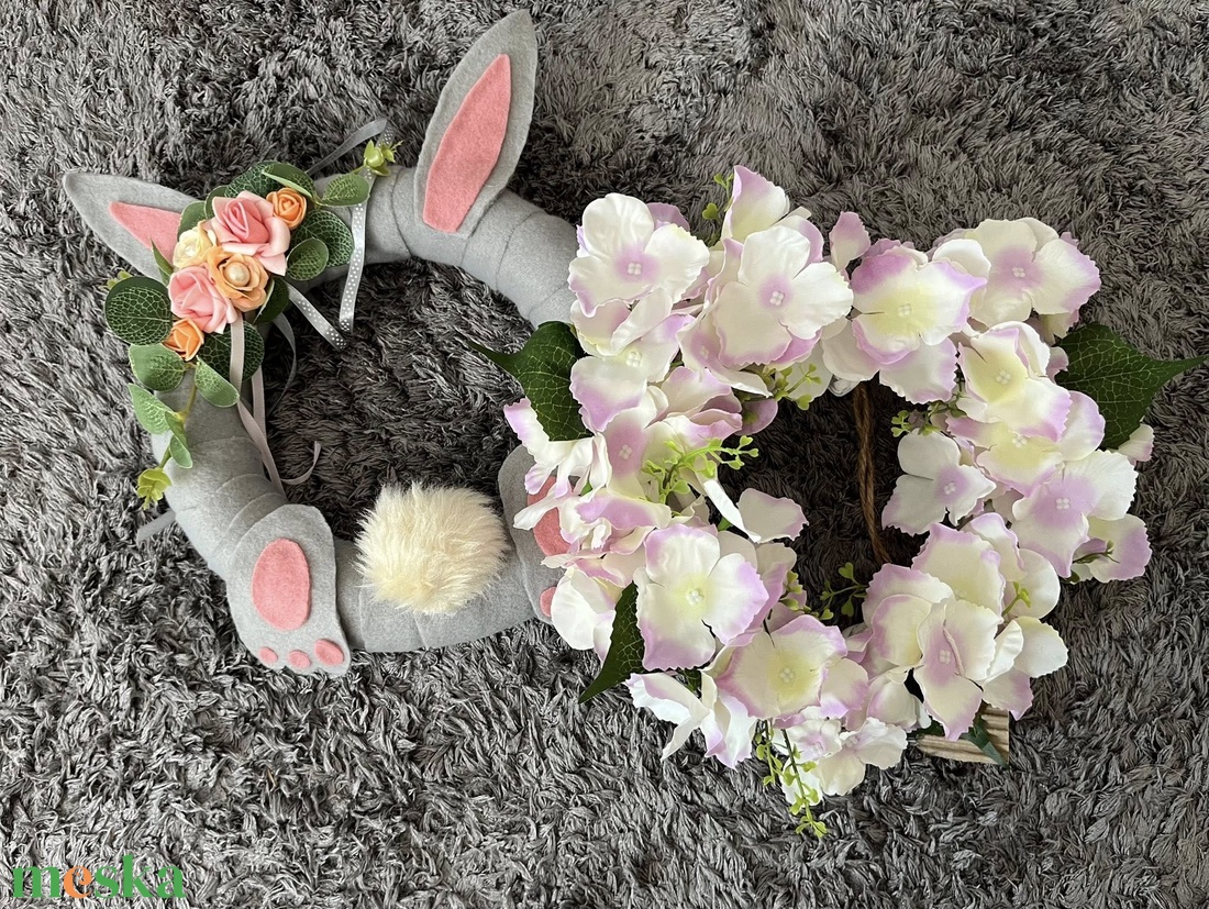 Két kopogtató - otthon & életmód - dekoráció - ajtó- és ablak dekoráció - ajtódísz & kopogtató - Meska.hu