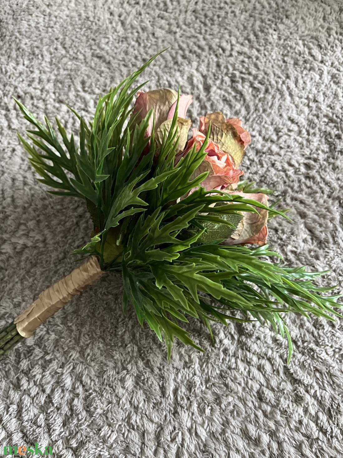 Menyasszonyi/ esküvői csokor - esküvő - menyasszonyi- és dobócsokor - Meska.hu