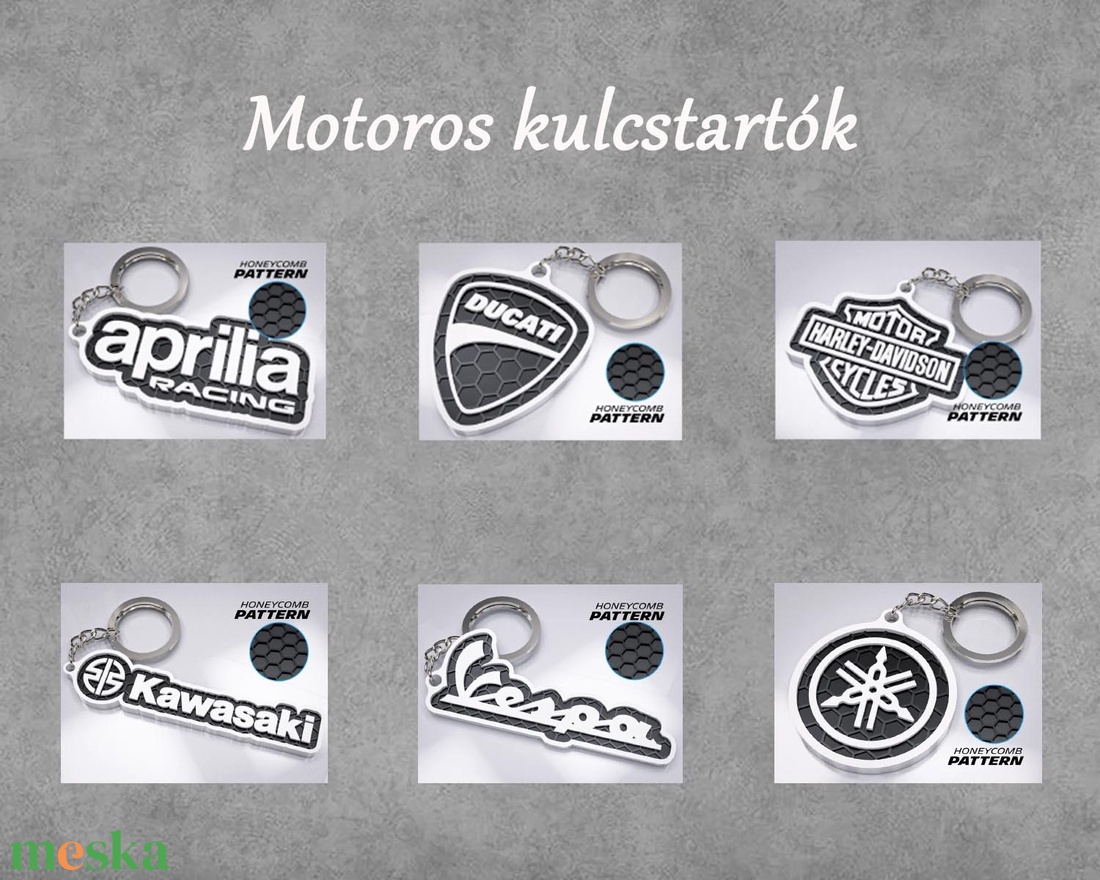 Motoros kulcstartók � egyedi 3D nyomtatott ajándék - táska & tok - kulcstartó & táskadísz - kulcstartó - Meska.hu