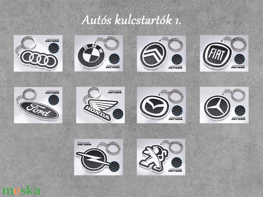 Autós kulcstartó 1.  � egyedi 3D nyomtatott ajándék - táska & tok - kulcstartó & táskadísz - kulcstartó - Meska.hu