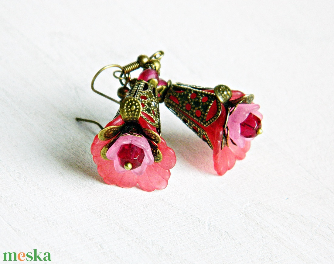 Digitalis - fleur design fülbevaló - ékszer - fülbevaló - lógó fülbevaló - Meska.hu Digitalis - fleur design fülbevaló - ékszer - fülbevaló - lógó fülbevaló - Meska.hu