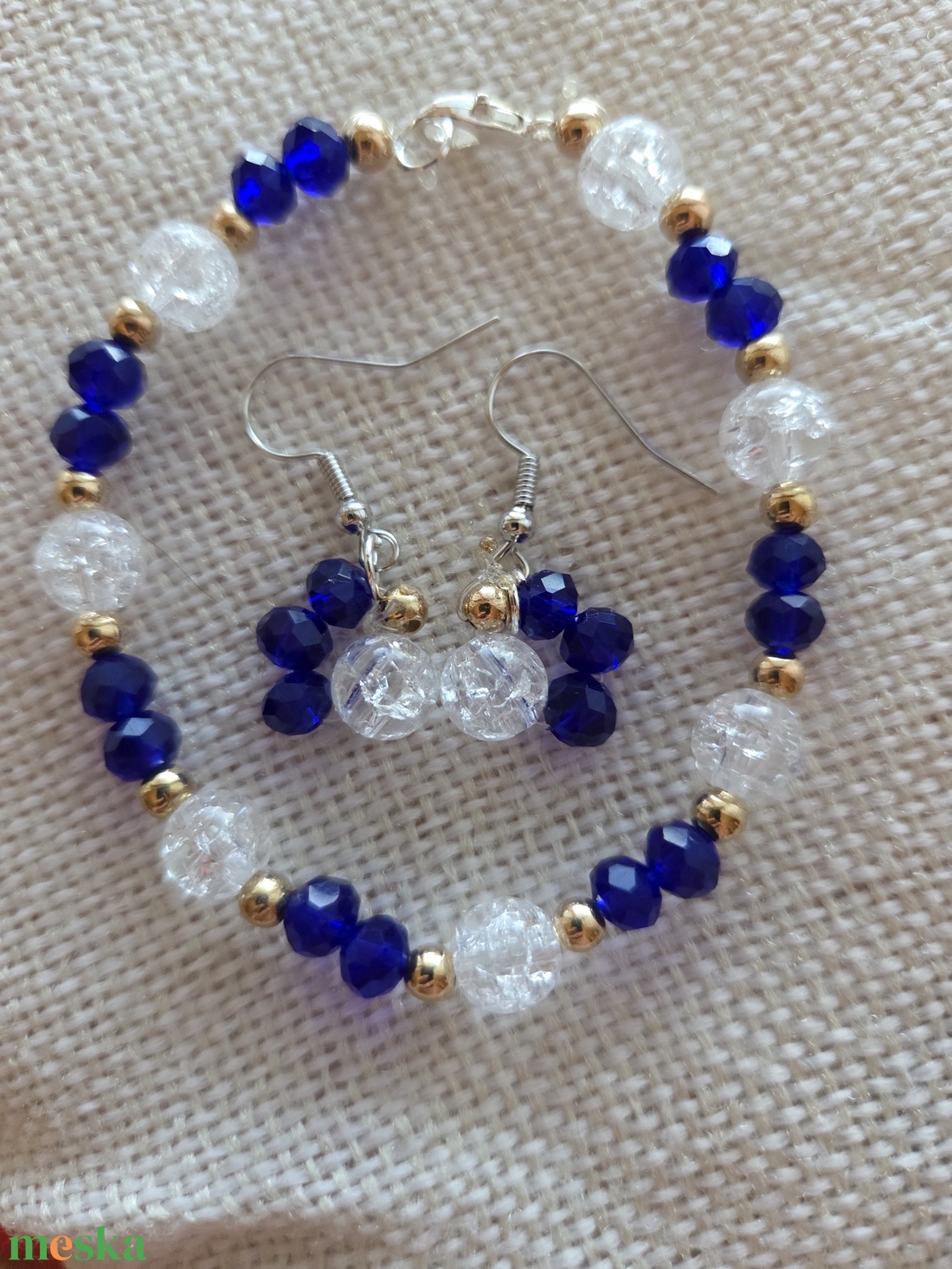 Az Éjkirálynő ékszerei gyöngyből készült karkötők  - ékszer - karkötő - gyöngyös karkötő - Meska.hu