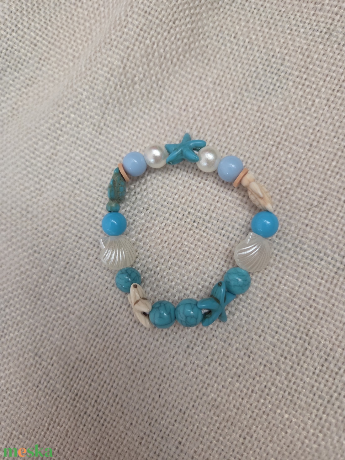 Kisgyernek karkötő  - ékszer - karkötő - gyöngyös karkötő - Meska.hu