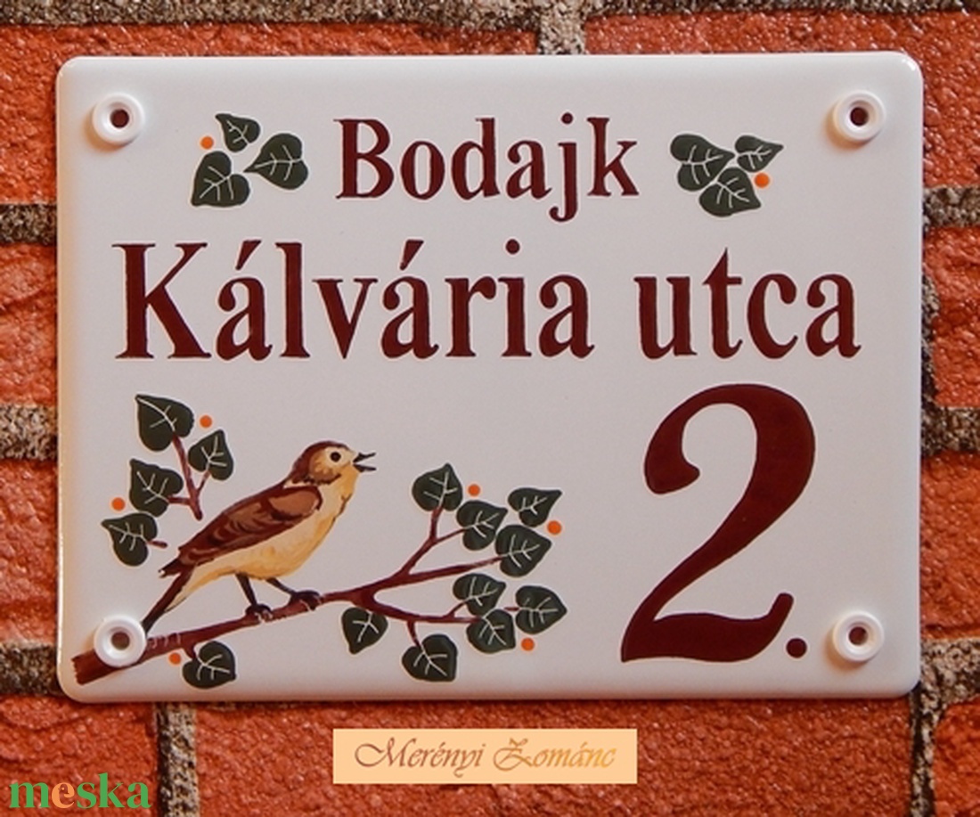 Tűzzománc házszám táblák. - otthon & életmód - ház & kert - házszám - Meska.hu Tűzzománc házszám táblák. - otthon & életmód - ház & kert - házszám - Meska.hu