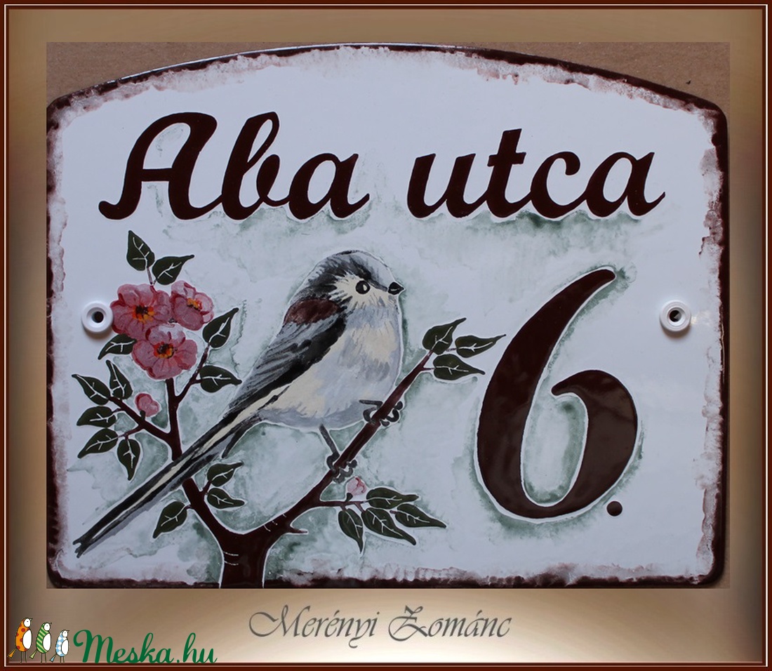 Tűzzománc házszám táblák. - otthon & életmód - Meska.hu Tűzzománc házszám táblák. - otthon & életmód - Meska.hu