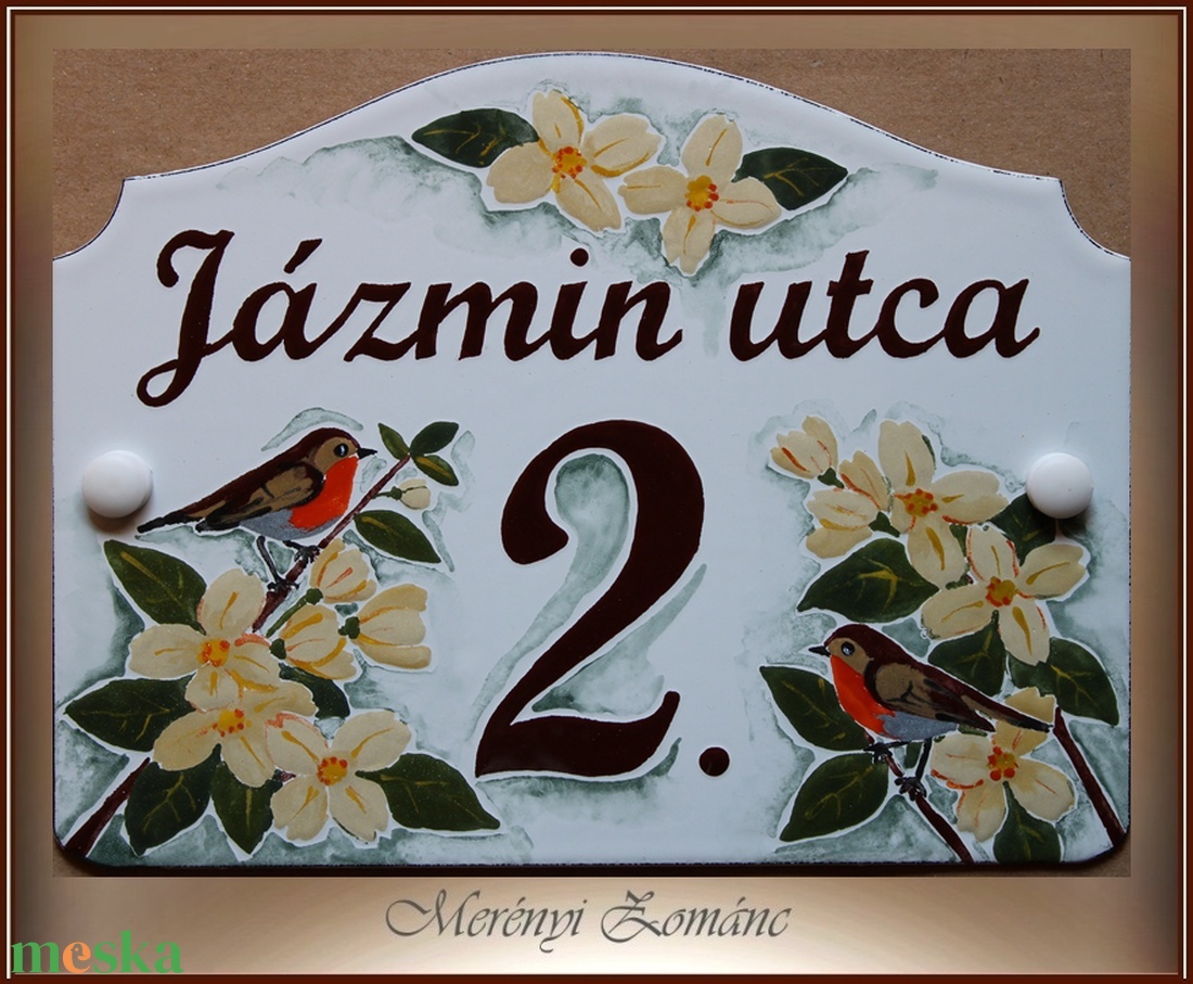 Tűzzománc házszám táblák. - otthon & életmód - ház & kert - házszám - Meska.hu Tűzzománc házszám táblák. - otthon & életmód - ház & kert - házszám - Meska.hu