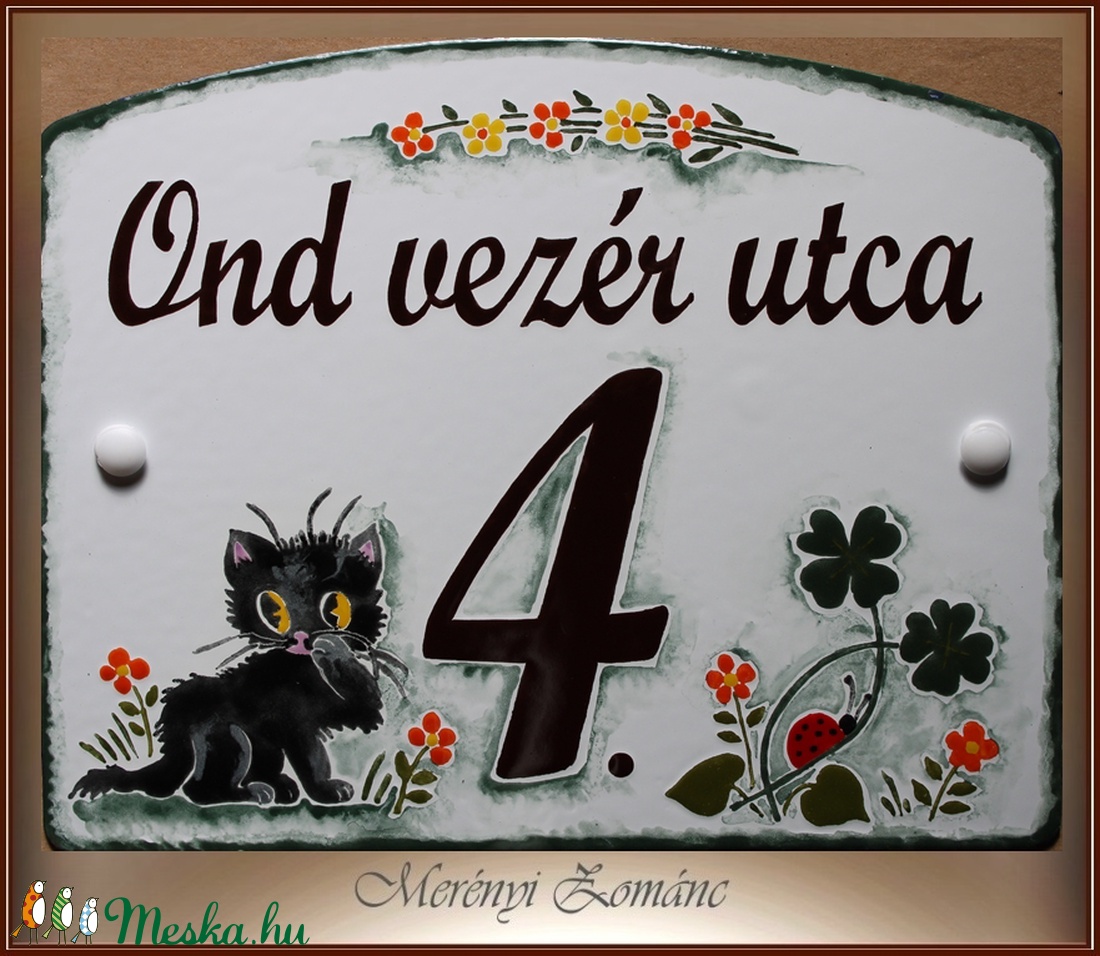 Tűzzománc házszám táblák. - otthon & életmód - ház & kert - házszám - Meska.hu Tűzzománc házszám táblák. - otthon & életmód - ház & kert - házszám - Meska.hu