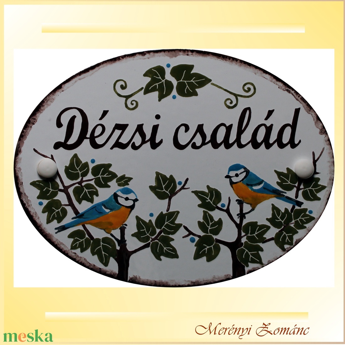 Tűzzománc házszám táblák. - otthon & életmód - ház & kert - házszám - Meska.hu Tűzzománc házszám táblák. - otthon & életmód - ház & kert - házszám - Meska.hu