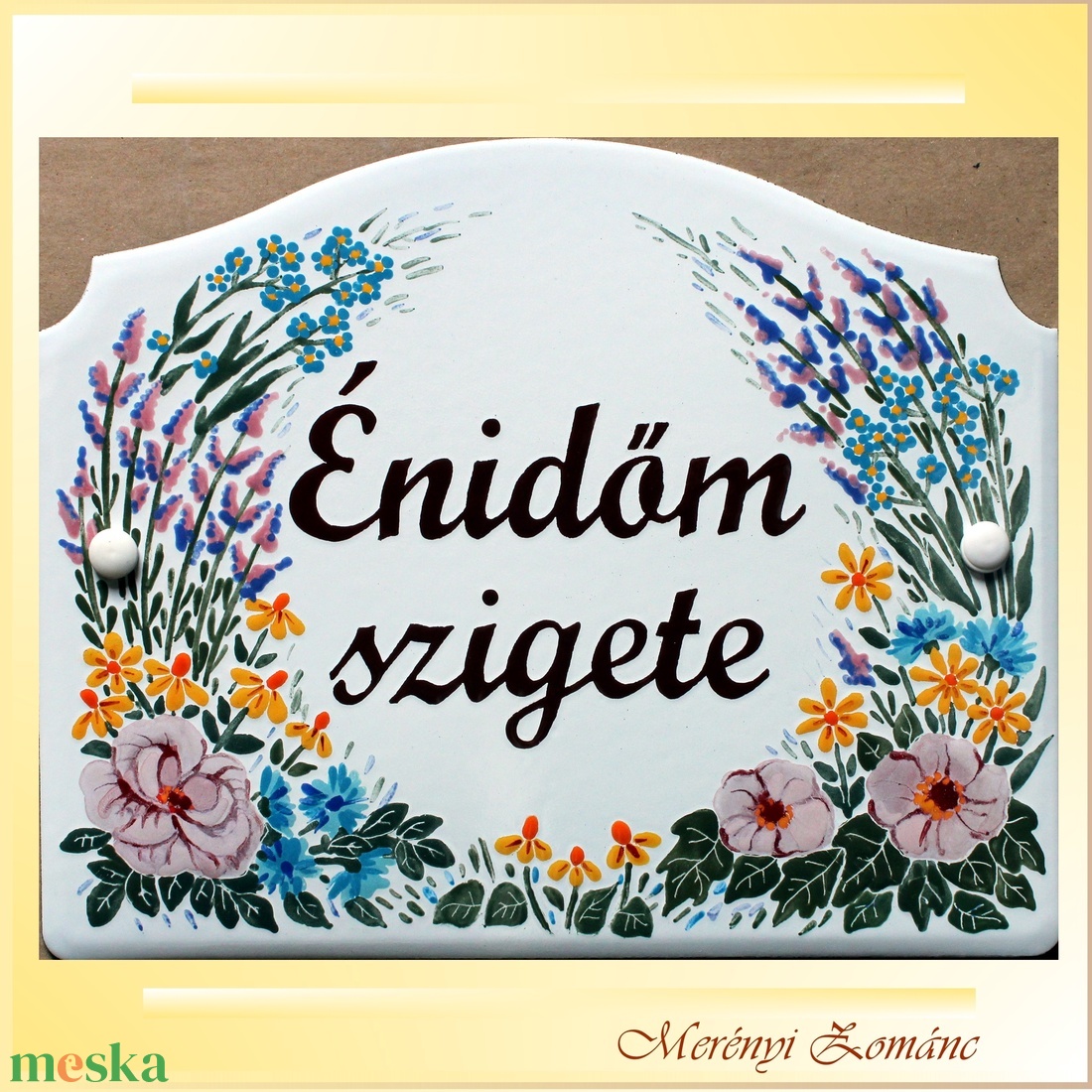 Tűzzománc házszám táblák. - otthon & életmód - ház & kert - házszám - Meska.hu Tűzzománc házszám táblák. - otthon & életmód - ház & kert - házszám - Meska.hu