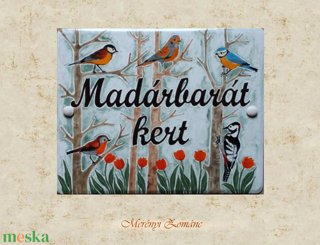 Tűzzománc házszám táblák. - otthon & életmód - ház & kert - házszám - Meska.hu