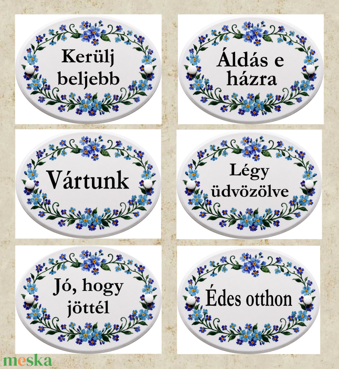  Üdvözlő tábla ajtóra. - otthon & életmód - ház & kert - isten hozott tábla - Meska.hu