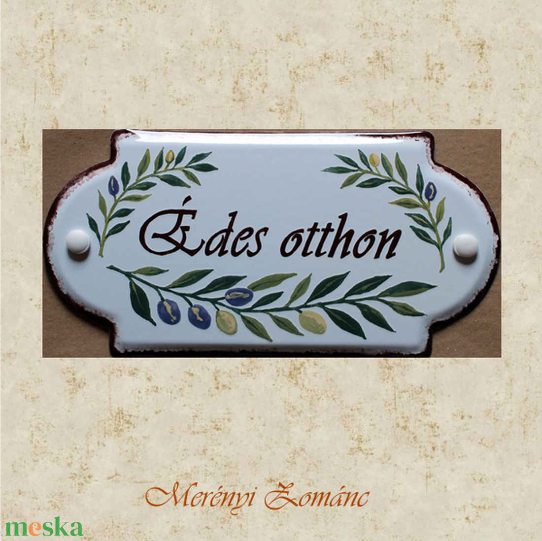  Üdvözlő tábla ajtóra. - otthon & életmód - ház & kert - isten hozott tábla - Meska.hu