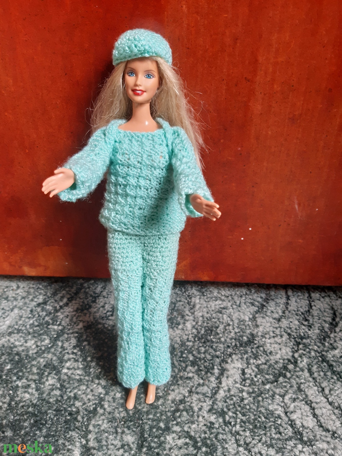Többszínű, kötött Barbie baba szabadidő ruha szett - játék & sport - baba & babaház - barbie ruhák - Meska.hu Többszínű, kötött Barbie baba szabadidő ruha szett - játék & sport - baba & babaház - barbie ruhák - Meska.hu