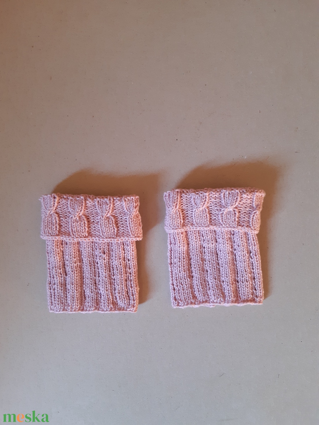 Kézzel kötött bokamelegítő - ruha & divat - cipő & papucs - lábszármelegítő - Meska.hu