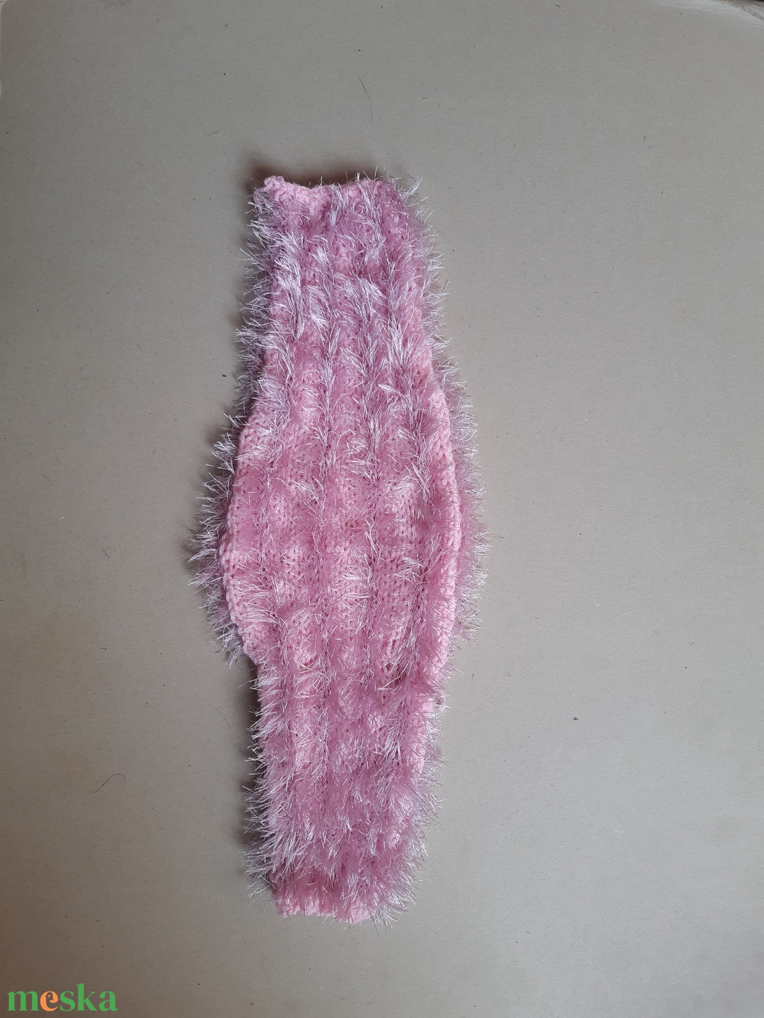 kötött fülvédő gyermek méretben - ruha & divat - sál, sapka, kendő - fejpánt - Meska.hu