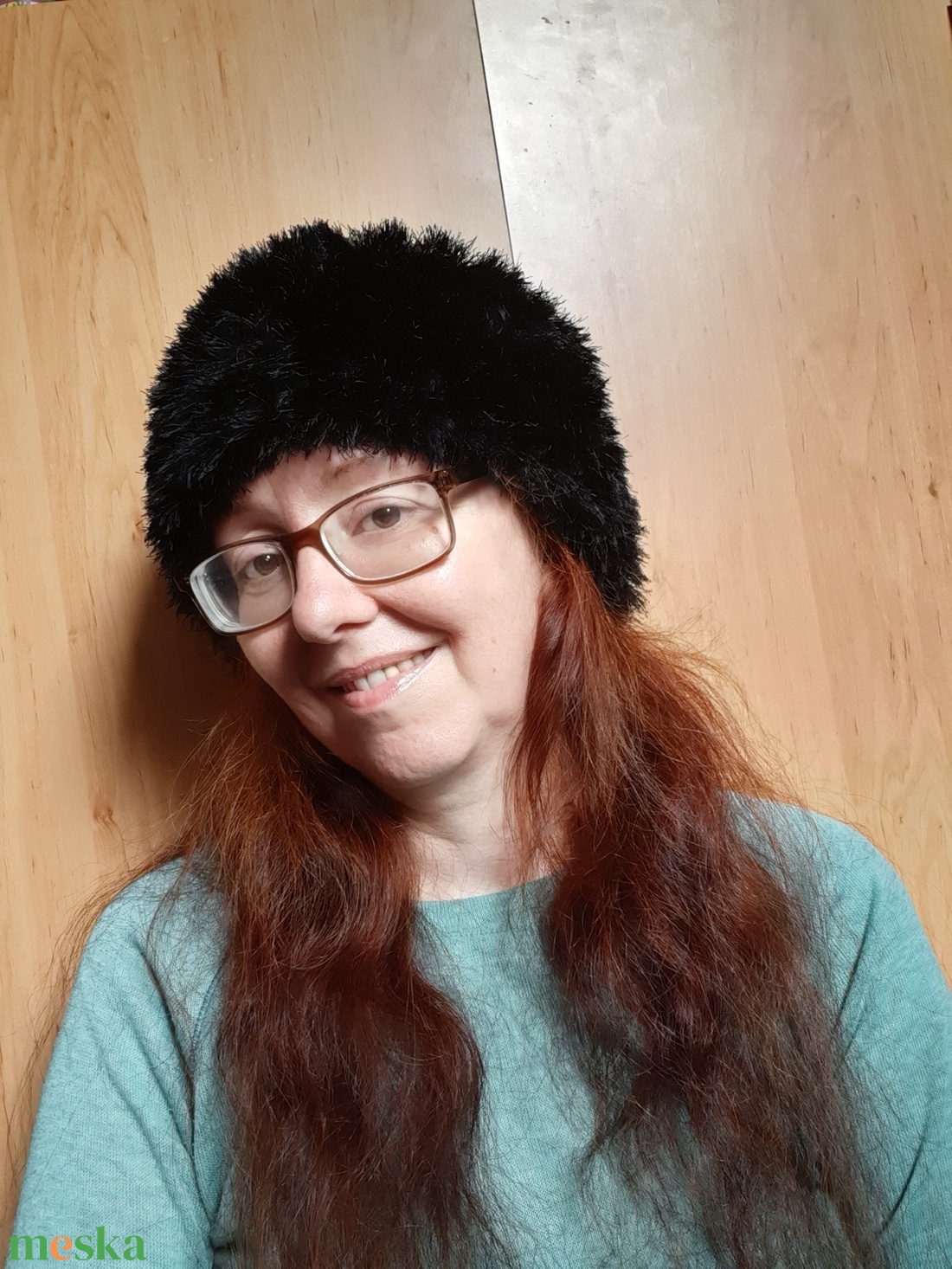 Kézzel kötött női, téli sapka - ruha & divat - sál, sapka, kendő - sapka - Meska.hu