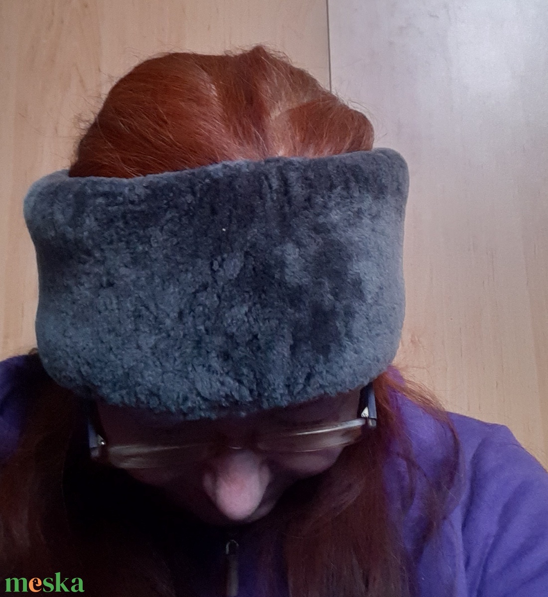 Prémes fülvédő - ruha & divat - sál, sapka, kendő - fejpánt - Meska.hu