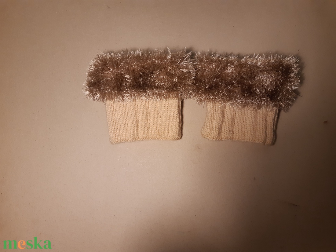 Kötött bokamelegítő - ruha & divat - cipő & papucs - lábszármelegítő - Meska.hu