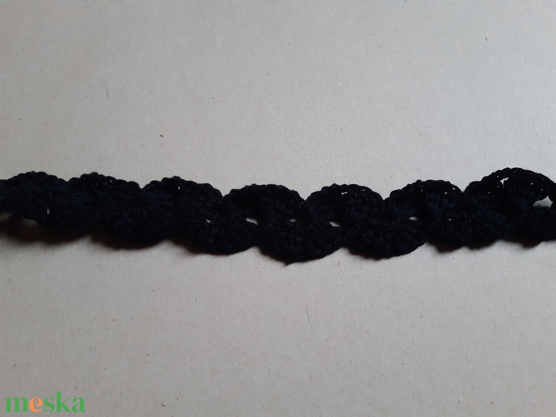 Choker, horgolt nyakpánt - ékszer - nyaklánc - nyakpánt, gallér - Meska.hu