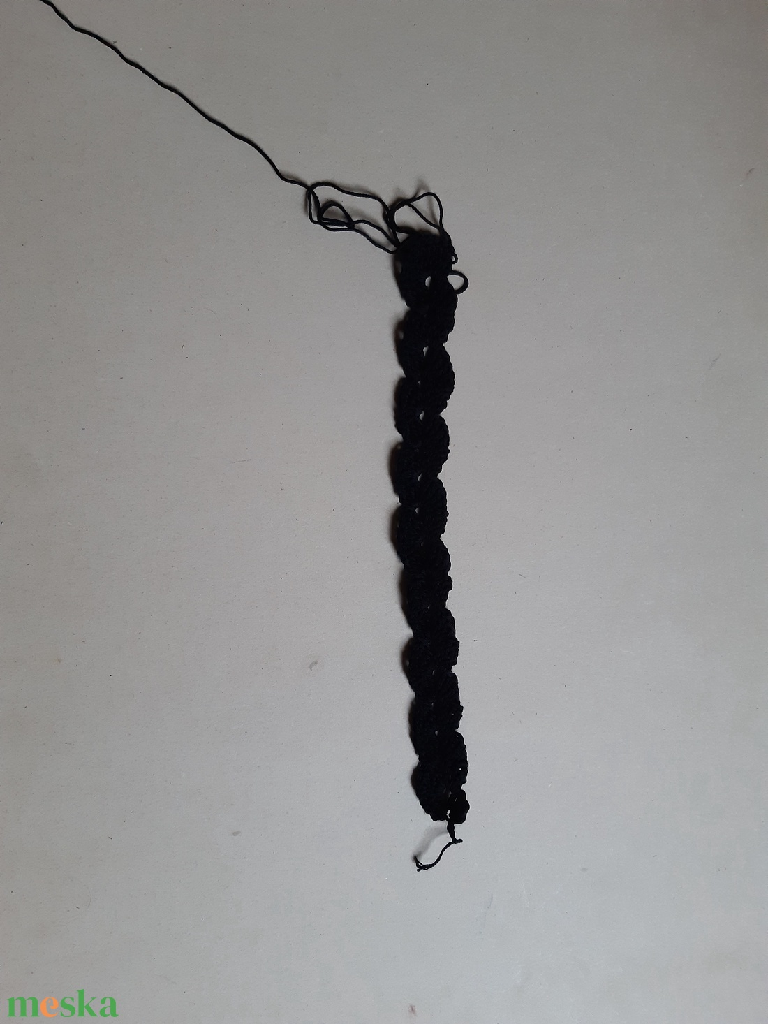 Choker, horgolt nyakpánt - ékszer - nyaklánc - nyakpánt, gallér - Meska.hu