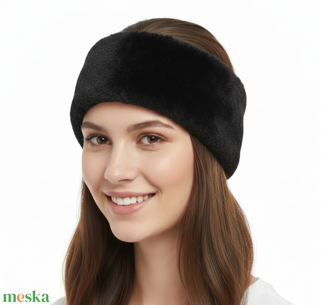 Prémes fülvédő - ruha & divat - sál, sapka, kendő - fejpánt - Meska.hu