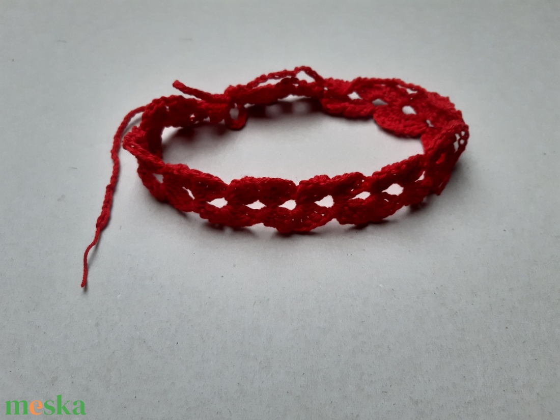 Horgolt kislány babafejpánt - ruha & divat - gyerekruha - ruha - Meska.hu