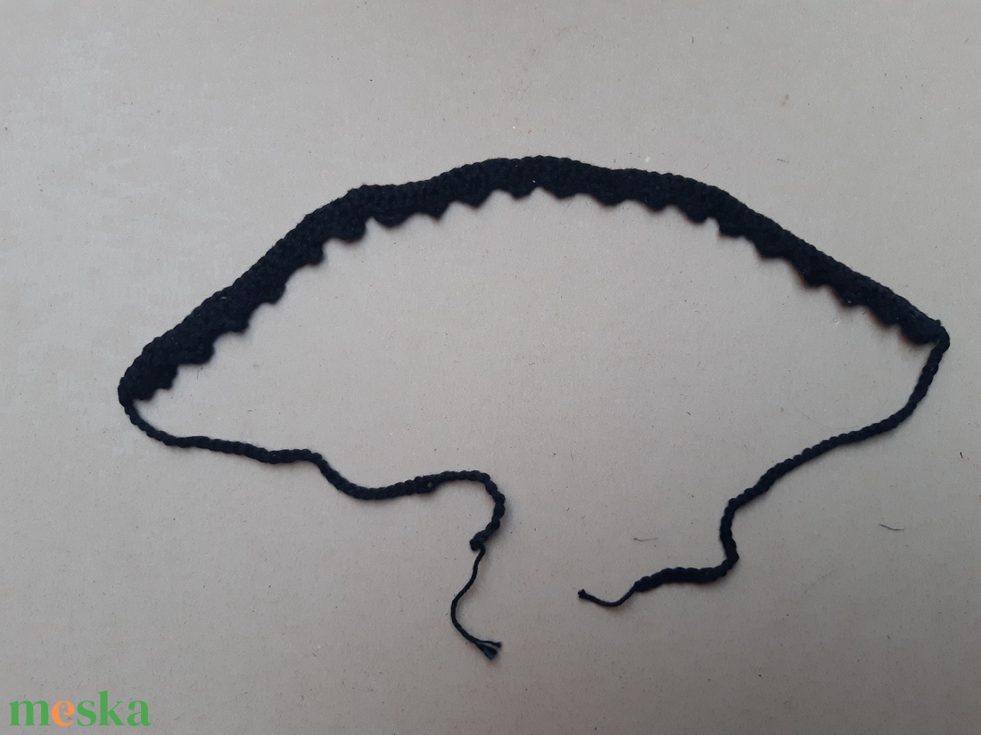 Choker, horgolt nyakpánt - ékszer - nyaklánc - nyakpánt, gallér - Meska.hu