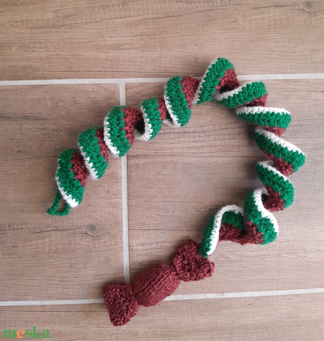 Karácsonyi szélforgó falidísz - karácsony - adventi díszek - adventi ajtódísz - Meska.hu