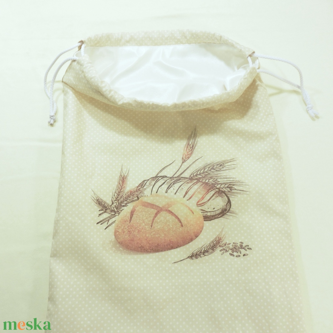 Kenyeres zsák - PUL béléssel - 2 minta, 2 rétegvariáció - otthon & életmód - konyhafelszerelés, tálalás - konyhai tárolás - kenyértartó - Meska.hu