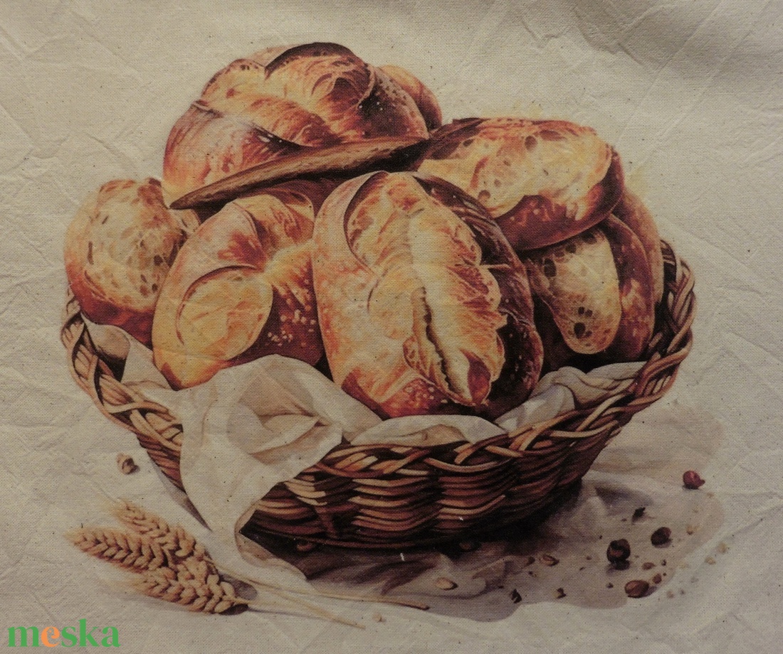 Frissen tartó kenyeres zsák PUL betéttel - otthon & életmód - konyhafelszerelés, tálalás - konyhai tárolás - kenyértartó - Meska.hu