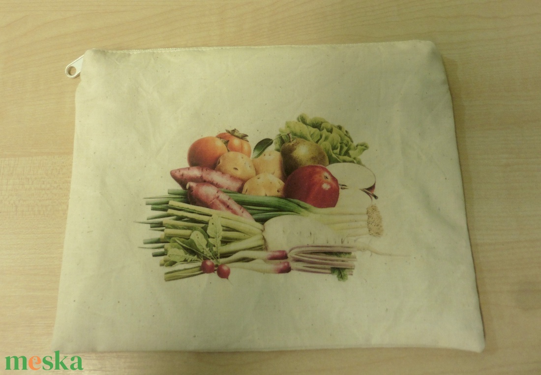 Frissen tartó zöldséges, gyümölcsös zsák PUL betéttel - otthon & életmód - konyhafelszerelés, tálalás - konyhai tárolás - kenyértartó - Meska.hu