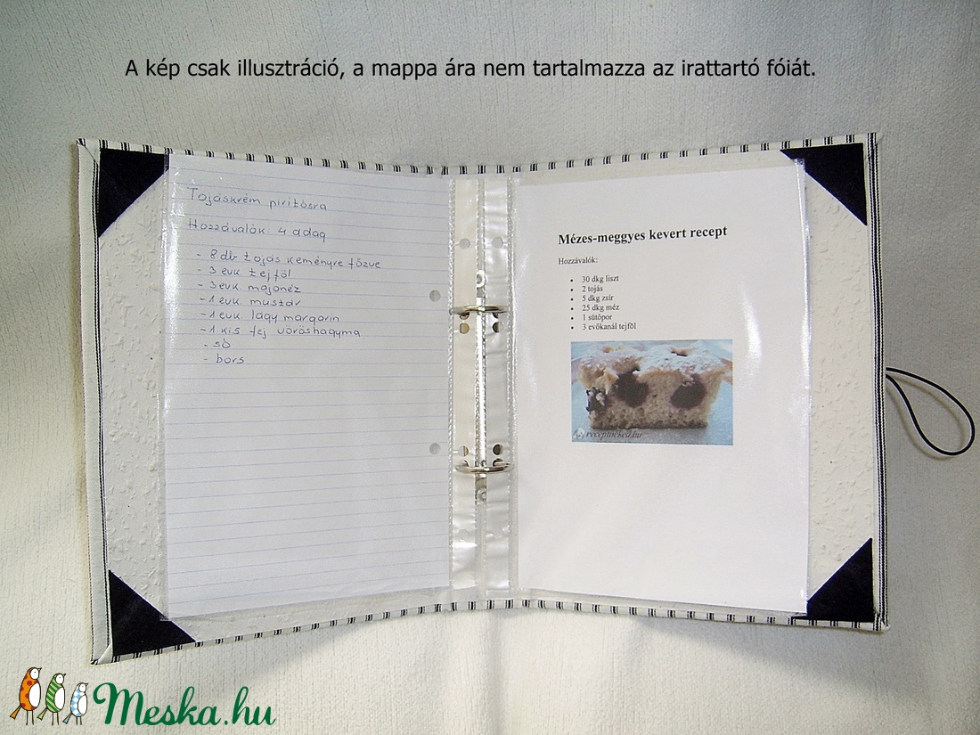 Kékfestő,textil borítású,gombos recept ti ogyűjtő gyűrűs mappa (füzet) A5 - - Meska.hu Kékfestő,textil borítású,gombos recept ti ogyűjtő gyűrűs mappa (füzet) A5 - - Meska.hu