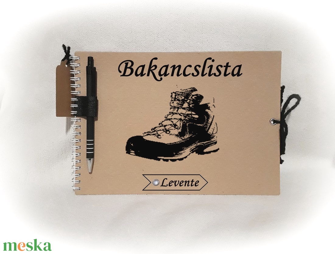Bakancslista, napló, könyv, jegyzet, rusztikus stílusban- 25x18cm - - Meska.hu Bakancslista, napló, könyv, jegyzet, rusztikus stílusban- 25x18cm - - Meska.hu