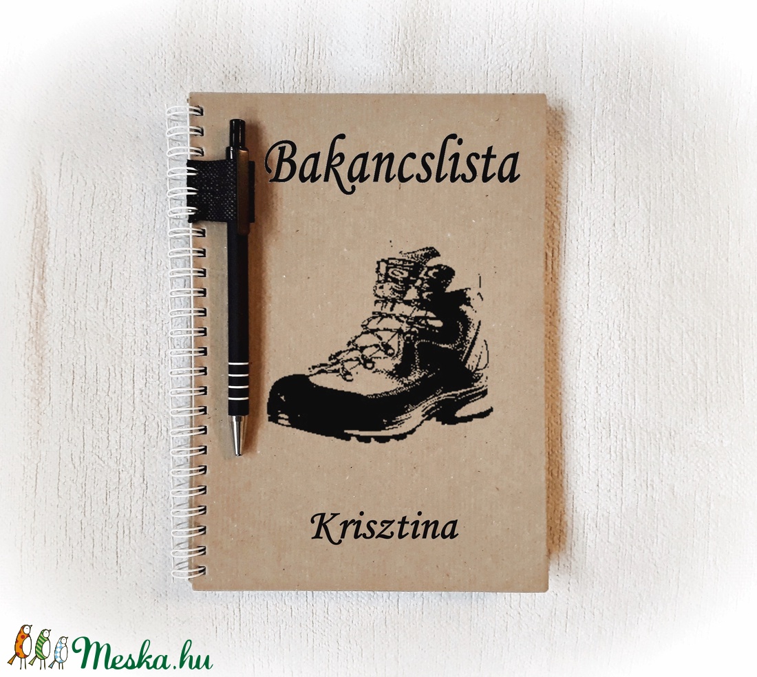 Bakancslista füzet, napló, jegyzetfüzet,rusztikus stílusban, névre szóló- A5 méret, könyv - - Meska.hu Bakancslista füzet, napló, jegyzetfüzet,rusztikus stílusban, névre szóló- A5 méret, könyv - - Meska.hu