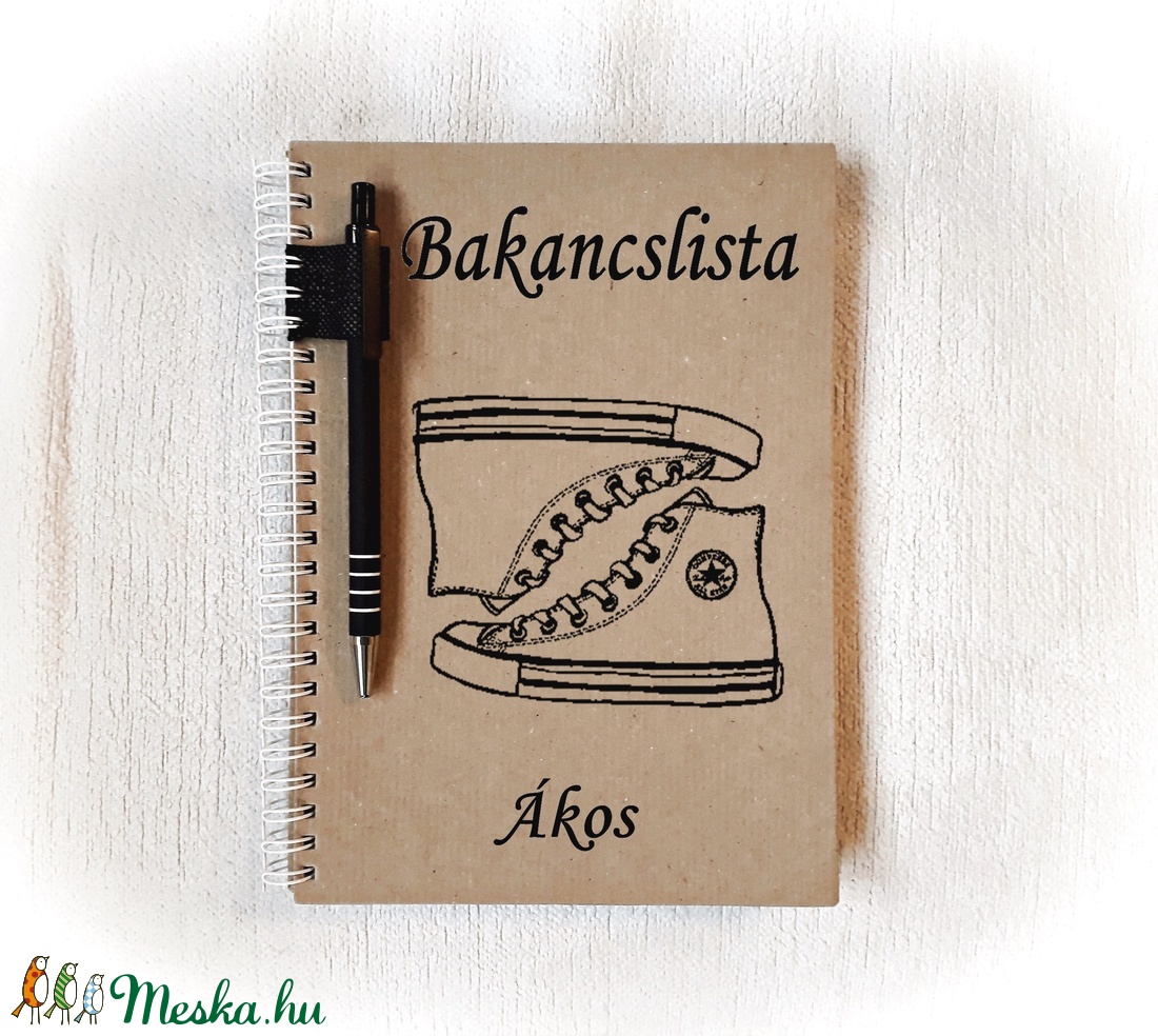 Bakancslista füzet, napló, jegyzetfüzet,rusztikus stílusban, névre szóló- A5 méret, könyv - - Meska.hu Bakancslista füzet, napló, jegyzetfüzet,rusztikus stílusban, névre szóló- A5 méret, könyv - - Meska.hu
