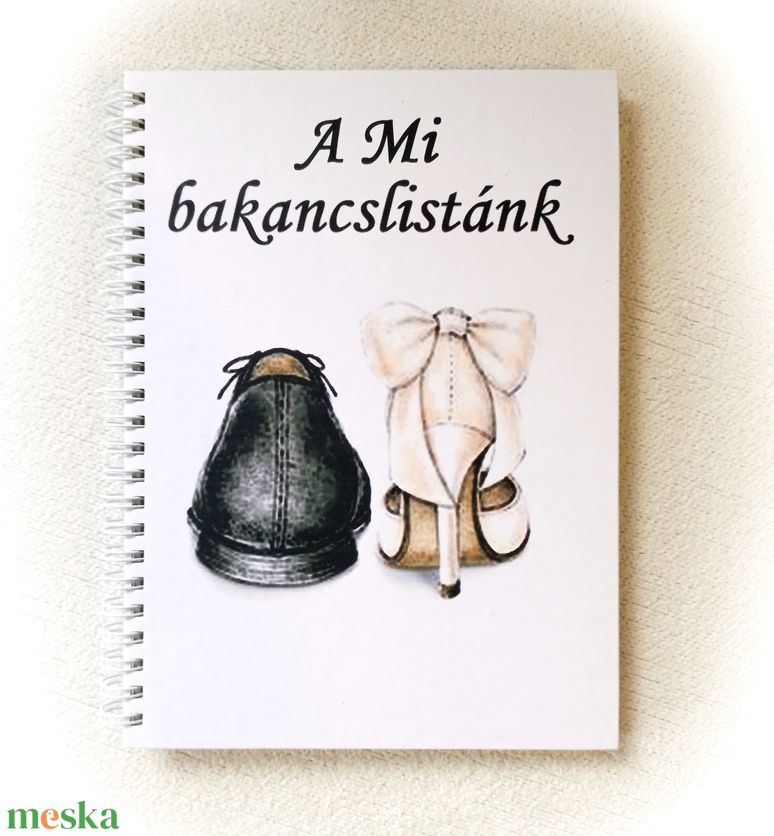 Pénzátadó bakancslista pároknak és esküvőre , belül pénzátadó borítékkal, nászajándék, napló,jegyzetfüzet, névre szóló  - esküvő - emlék & ajándék - album & fotóalbum - Meska.hu