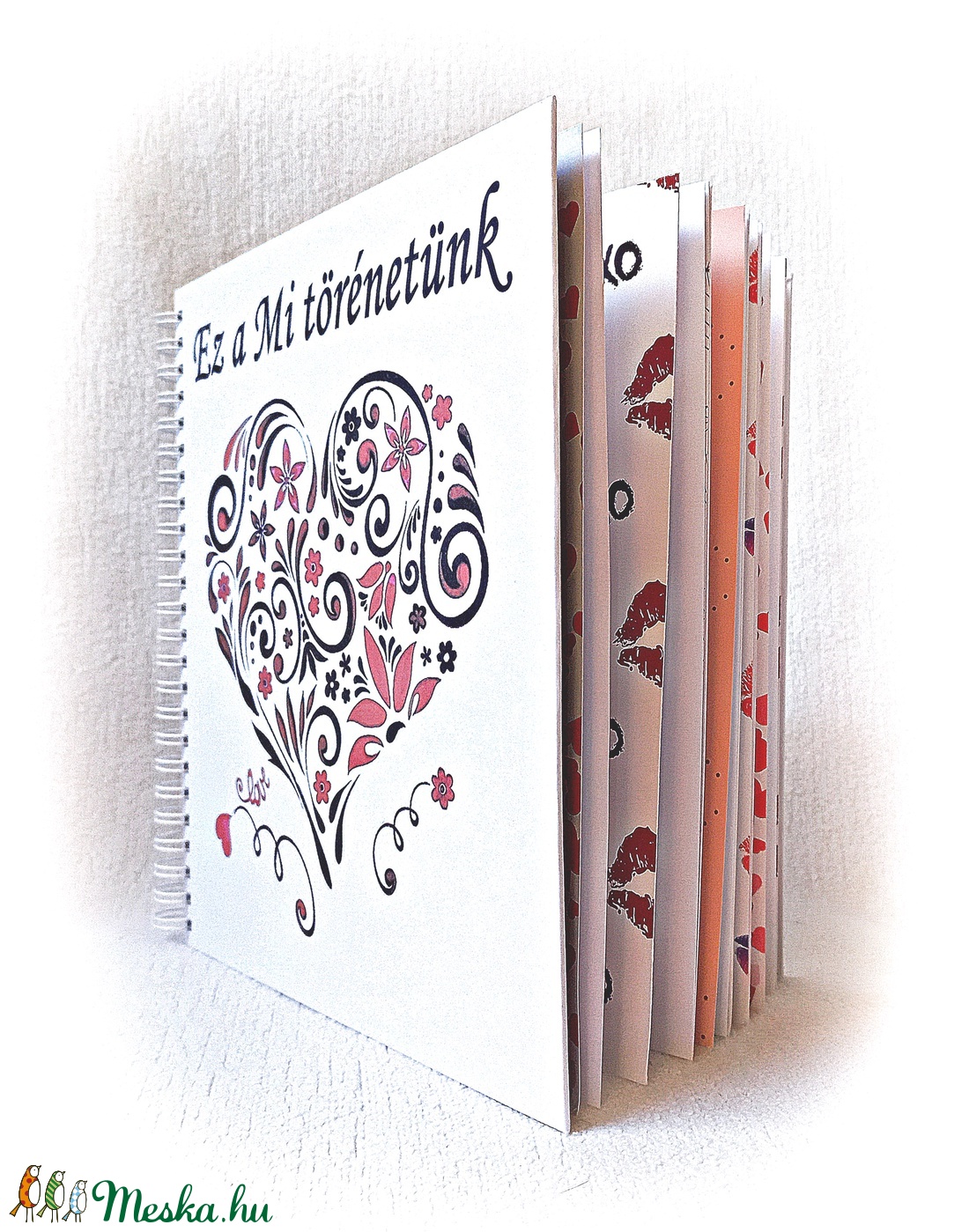 Szerelmes fényképalbum, színes, mintás és hófehér lapokkal, album, esküvő, karácsonyi ajándék, évforduló,eljegyzés - otthon & életmód - papír, írószer - album & fotóalbum - Meska.hu Szerelmes fényképalbum, színes, mintás és hófehér lapokkal, album, esküvő, karácsonyi ajándék, évforduló,eljegyzés - otthon & életmód - papír, írószer - album & fotóalbum - Meska.hu
