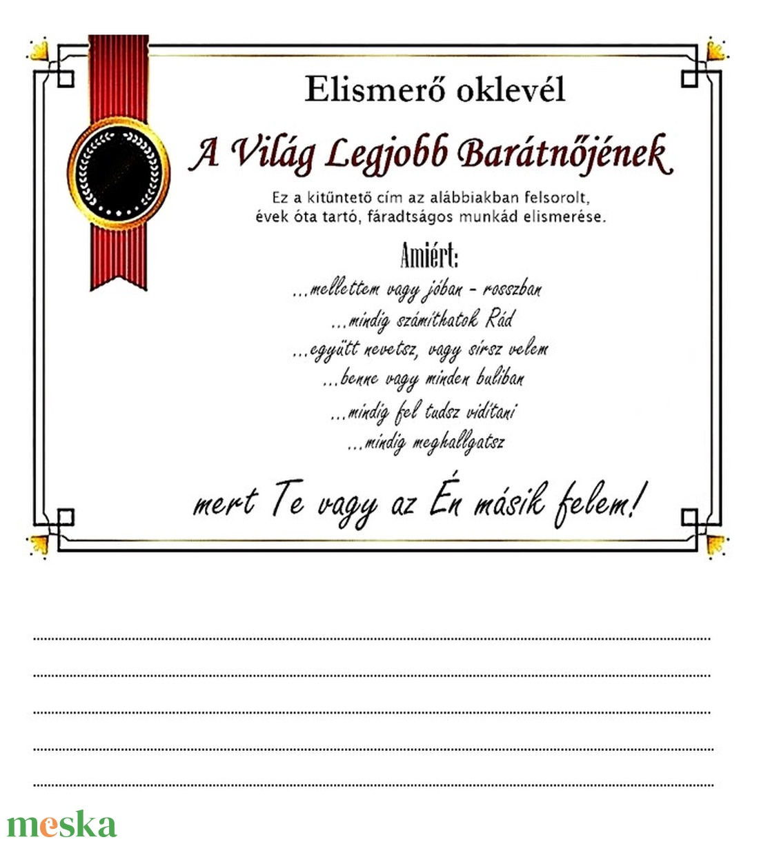Legjobb barátnők  beragsztós fényképalbum, nevek felirattal, #bff, elismerő oklevéllel kérhető, best friends forever - otthon & életmód - papír, írószer - album & fotóalbum - Meska.hu