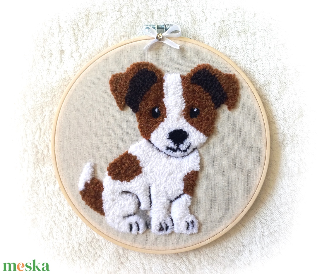 Jack Russell terrier, kutyás gyerekszoba fonal falikép, babaszoba - otthon & életmód - babaszoba, gyerekszoba - babaszoba dekoráció - Meska.hu Jack Russell terrier, kutyás gyerekszoba fonal falikép, babaszoba - otthon & életmód - babaszoba, gyerekszoba - babaszoba dekoráció - Meska.hu