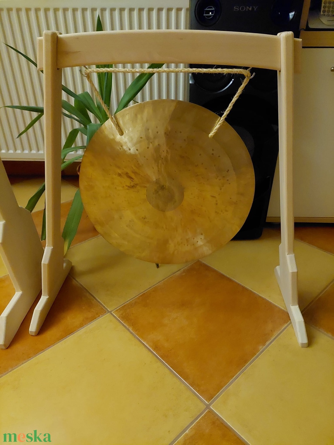 gong állvány - otthon & életmód - bútor - más bútor - Meska.hu