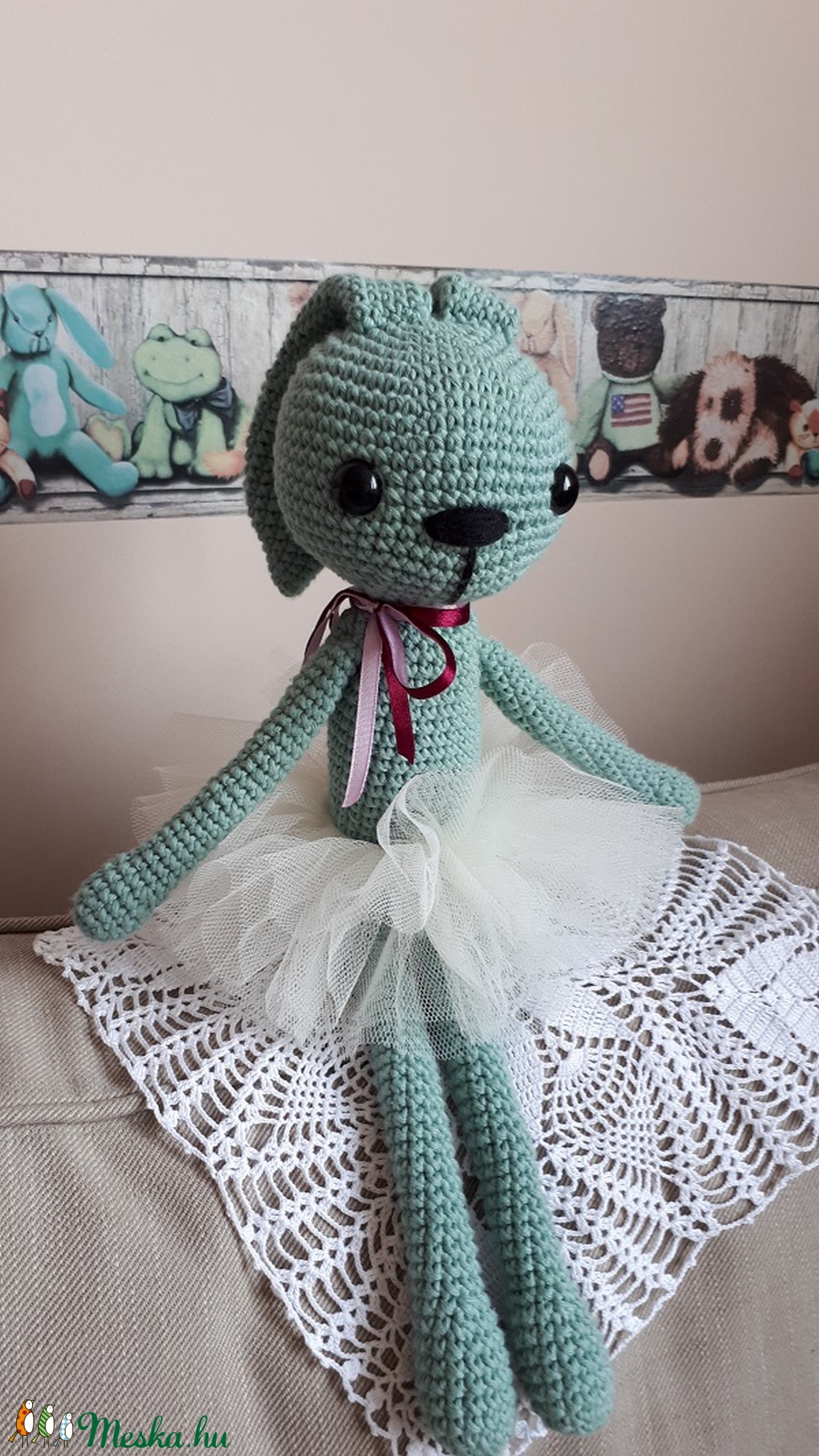 Amigurumi balerina nyuszi! - játék & gyerek - plüssállat & játékfigura - nyuszi - Meska.hu Amigurumi balerina nyuszi! - játék & gyerek - plüssállat & játékfigura - nyuszi - Meska.hu